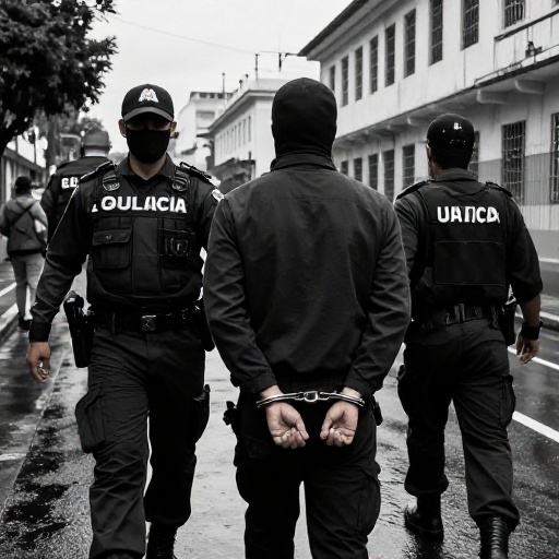 Llegó a Ecuador el 'Comandante 7' y será trasladado a la cárcel del Encuentro