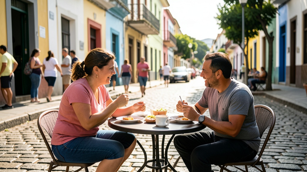 Candidato a la Alcaldía de Diego Villafuerte compartió desayuno con vecinos del sector Bella