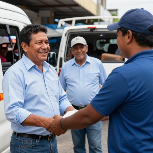 Byron renueva su unidad con BanEcuador: el Programa Nuevo Transporte para Guayas