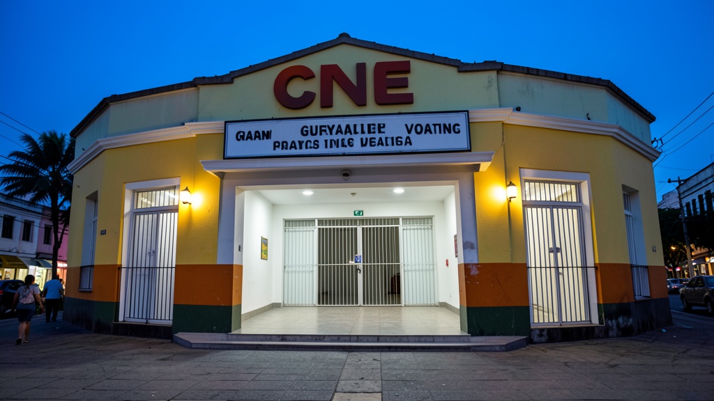 CNE Guayas cierra escrutinio de votos PPL y asistidos en Presidenciales 2025
