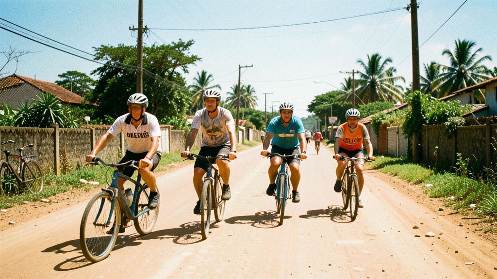 Pedro Carbo: ciclistas guayaquileños recorren 108 km hasta El Paraíso