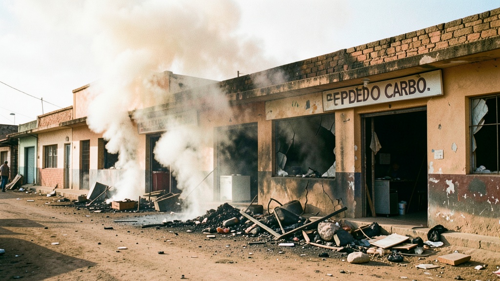 Pedro Carbo: explosión en tienda de electrodomésticos sacudió el centro del cantón