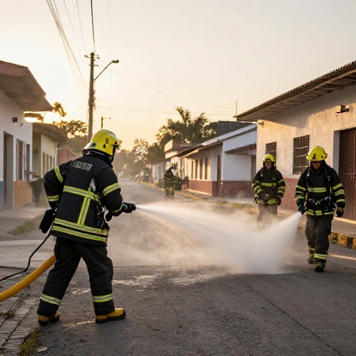 Prefectura del Guayas fortalece protocolos con simulacro de emergencias en Pedro Carbo
