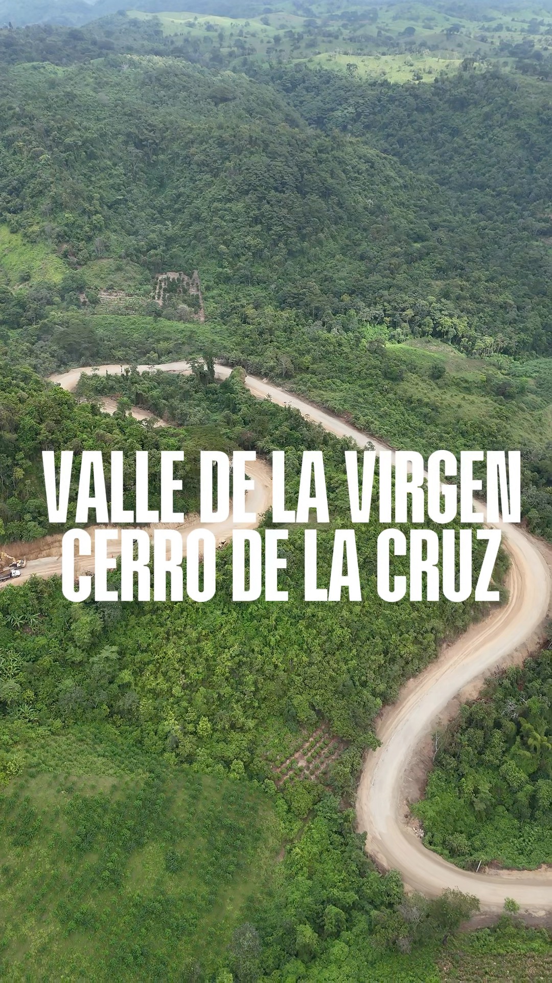 Prefectura de Guayas impulsa obra vial Valle de la Virgen - Cerro de la Cruz en Pedro Carbo
