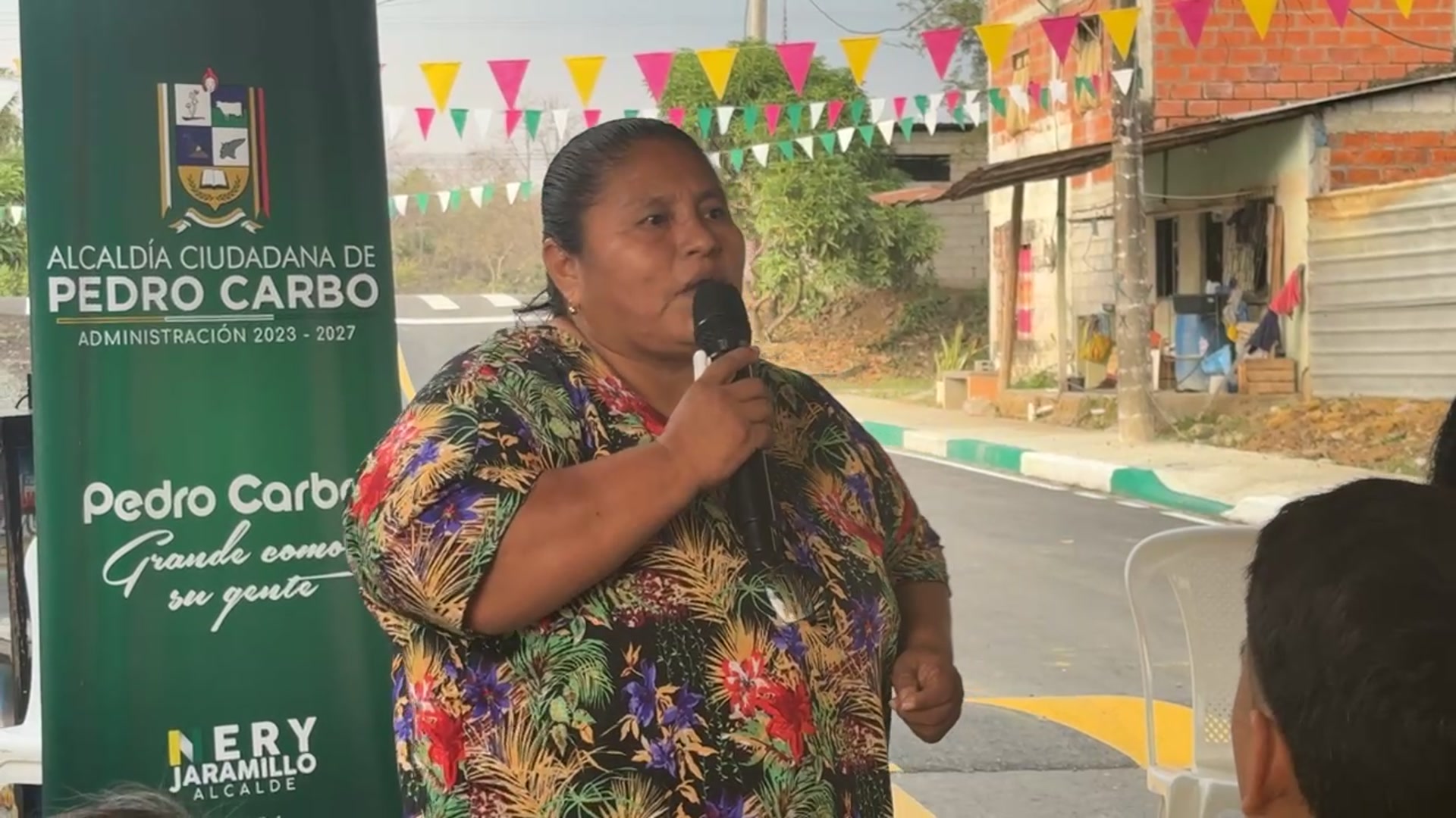 Inauguración de calles en La Delicia: una obra clave para Pedro Carbo