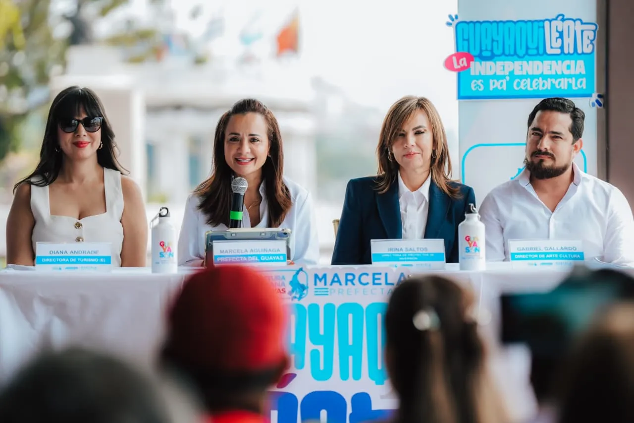 Prefectura del Guayas presenta agenda de fiestas octubrinas con enfoque en economía local