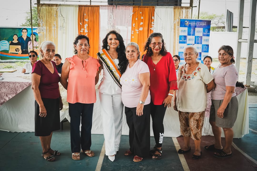 Reina Valeska Gutiérrez lanza 'Guardianes de nuestra historia' para adultos mayores en Pedro Carbo